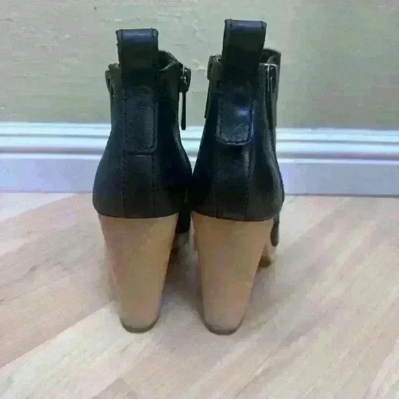 Dolce Vita Ankle Booties Black Zip Boots size 38 💞 - Picture 3 of 5